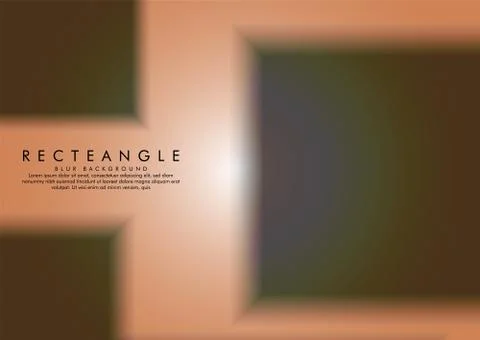 Vector illustration of a blur box with a background color radial gradient イラスト素材