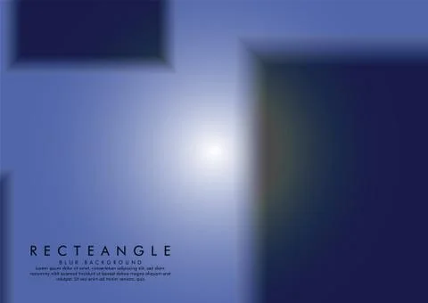 Vector illustration of a blur box with a background color radial gradient イラスト素材