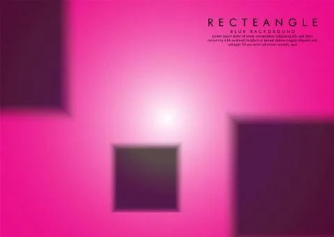 Vector illustration of a blur box with a background color radial gradient イラスト素材