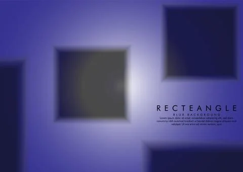 Vector illustration of a blur box with a background color radial gradient 库存插图