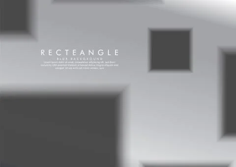 Vector illustration of a blur box with gradient metal background color イラスト素材