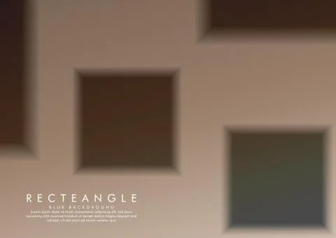 Vector illustration of a blur box with a gradient background. color stone and Ilustración de archivo