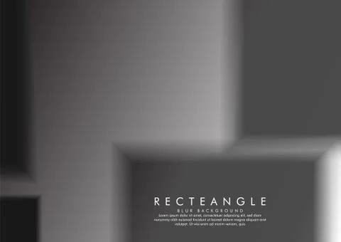 Vector illustration of a blur box with gradient metal background color イラスト素材