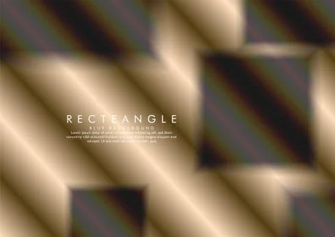 Vector illustration of a blur box with gradient metal background color イラスト素材