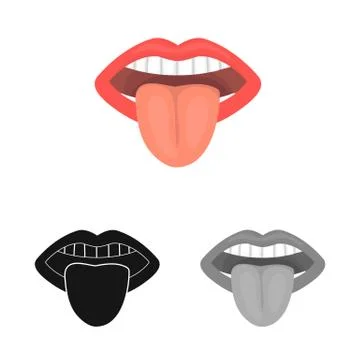 Vector illustration of body and part symbol. Collection of body and anatomy Stock Illustration