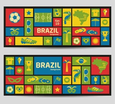 Vector Illustration of Brazil Stock Illustration