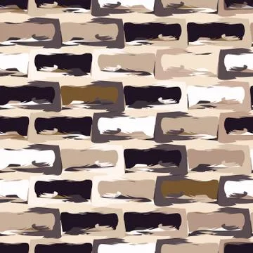 Vector illustration of bricks Illustrazione stock