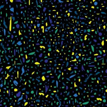 Vector illustration of bright confetti Illustrazione stock