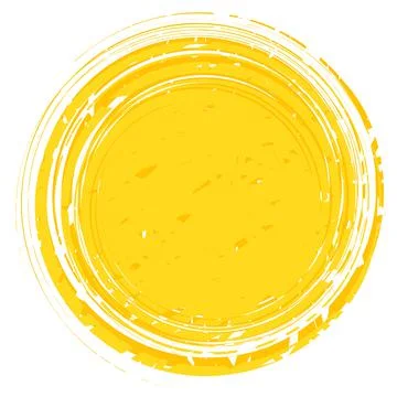 Vector illustration of bright sun isolated on white background Stock Illustration