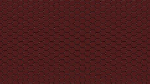 Vector illustration of brown hexagon background. Technology pattern. Stock Illustration