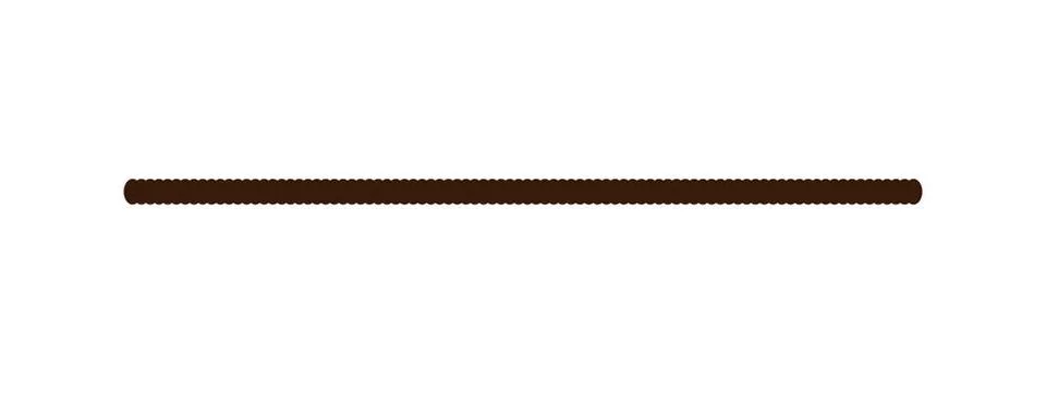 Vector illustration of brown rope Vector illustration of brown rope over w... Stock Photos