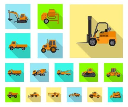 Vector illustration of build and construction icon. Collection of build and Stock-Illustration