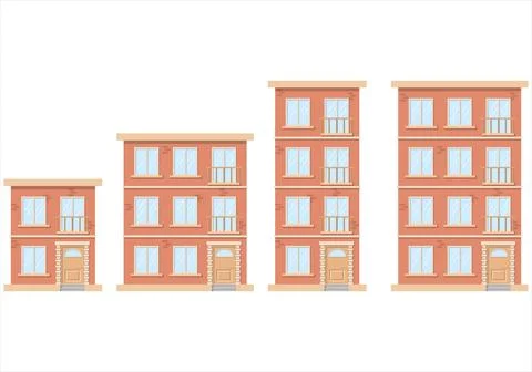 Vector illustration of a building Ilustración de archivo