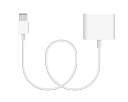 Vector Illustration of Cable Stock Illustration