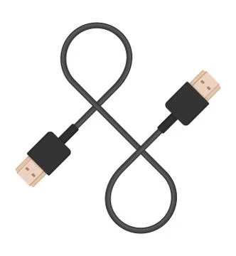 Vector Illustration of Cable Ilustración de archivo