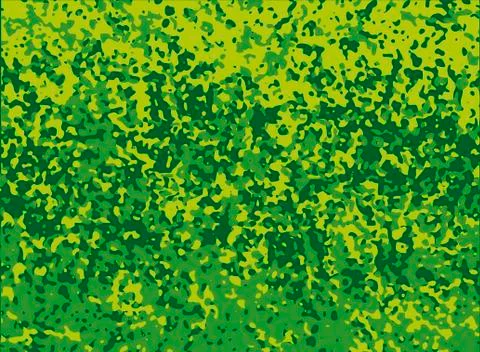 Vector illustration of camouflage texture in green tones. Stock Illustration