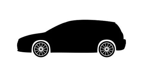Vector illustration car Icon Stock Illustration