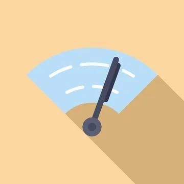 Vector illustration of car speedometer Illustrazione stock