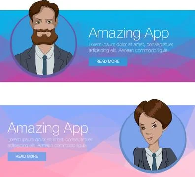 Vector illustration character with bubble talk Stock Illustration