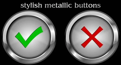 Vector illustration of check mark buttons Vector illustration of check mar... Stock Photos