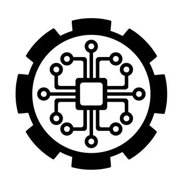 Vector illustration, chip icon. Stock Illustration