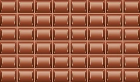 Vector illustration of chocolate bar Stock Illustration
