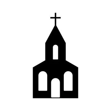 Vector illustration of church icon. vector icon for graphic, website and mobi Stock Illustration