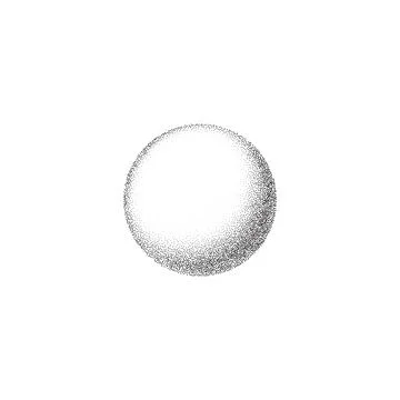 Vector illustration of a circle with background grainy noise. 스톡 일러스트