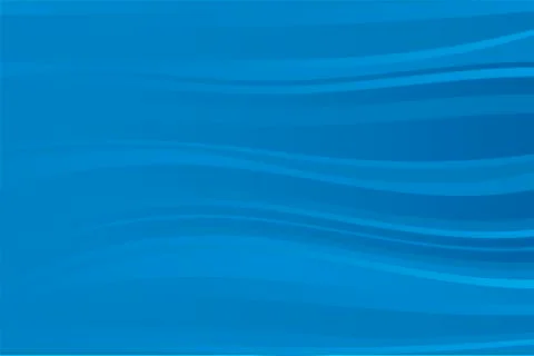 Vector illustration of clean flow background in blue. Stock Illustration