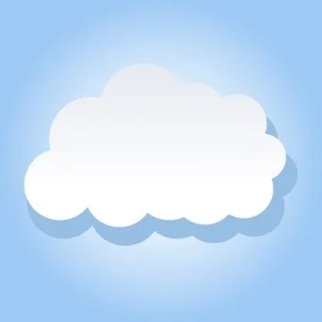 Vector illustration of clouds collection 스톡 일러스트