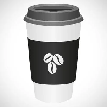 Vector Illustration Coffee 2 go イラスト素材
