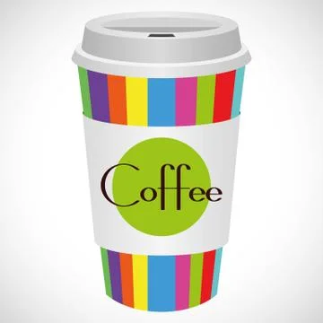 Vector Illustration Coffee 2 go Stock Illustration