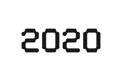 Vector illustration of computer typography for print Illustrazione stock