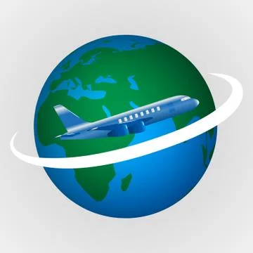 Vector illustration of the concept of travel Stock Illustration