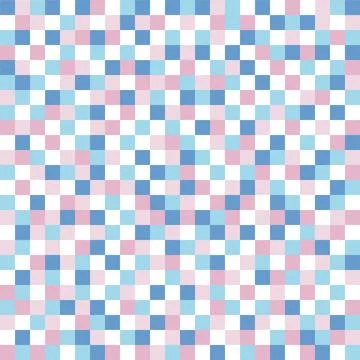 Vector illustration consisting of colorful squares tiles. Stock Illustration