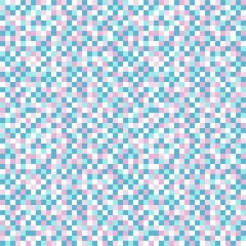 Vector illustration consisting of colorful squares tiles. Stock Illustration
