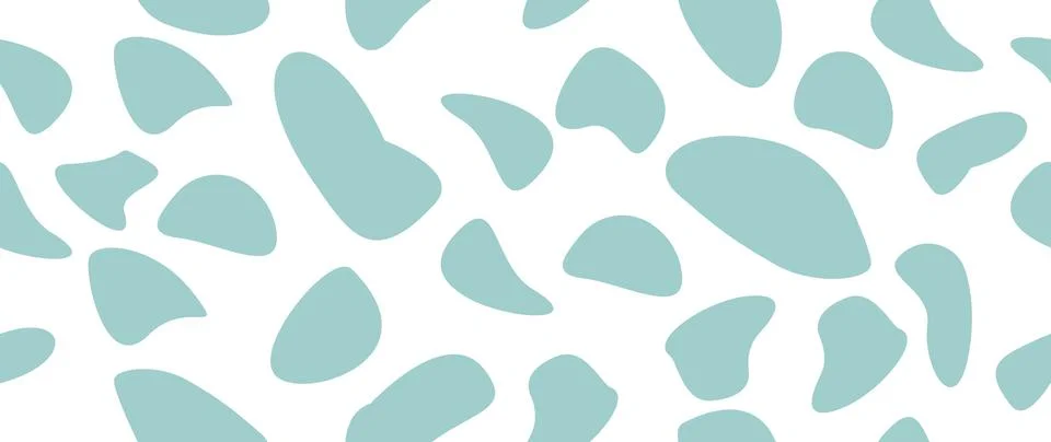 Vector illustration. Cow pattern texture. Seamless animal print. Stains on a Stock Illustration