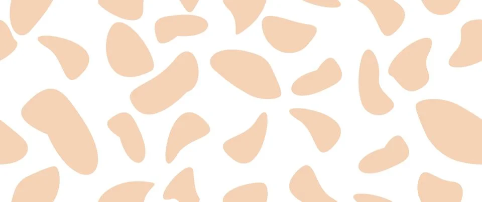 Vector illustration. Cow pattern texture. Seamless animal print. Stains on a Stock Illustration