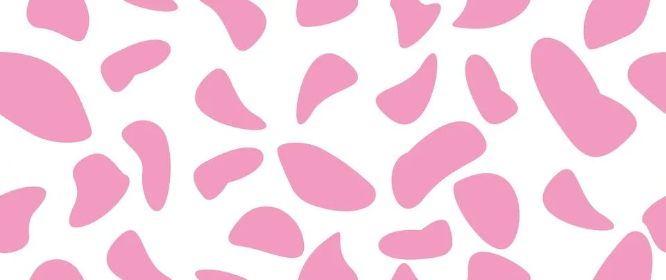 Vector illustration. Cow pattern texture. Seamless animal print. Stains on a Stockillustratie