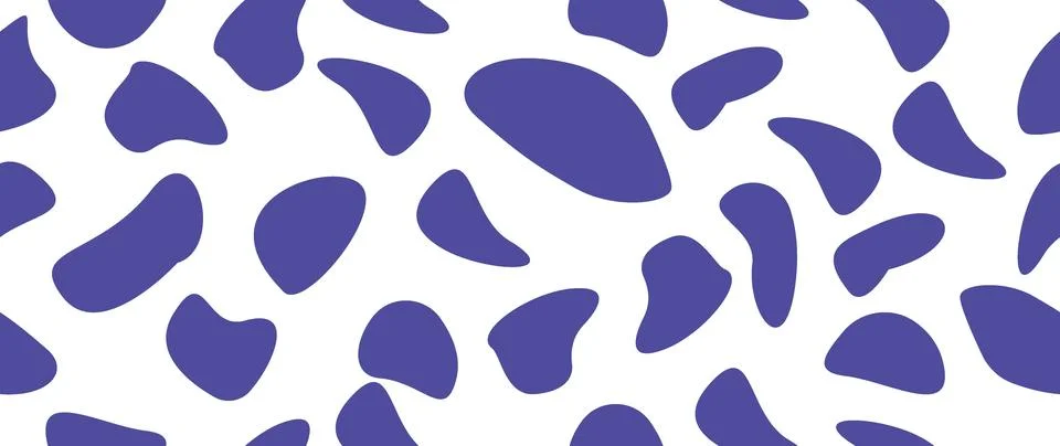 Vector illustration. Cow pattern texture. Seamless animal print. Stains on a Stockillustratie