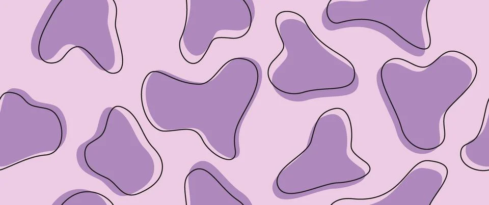 Vector illustration. Cow pattern texture. Seamless animal print. Ideal for .. Stock Illustration