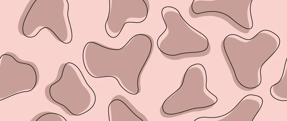 Vector illustration. Cow pattern texture. Seamless animal print. Ideal for Stock Illustration