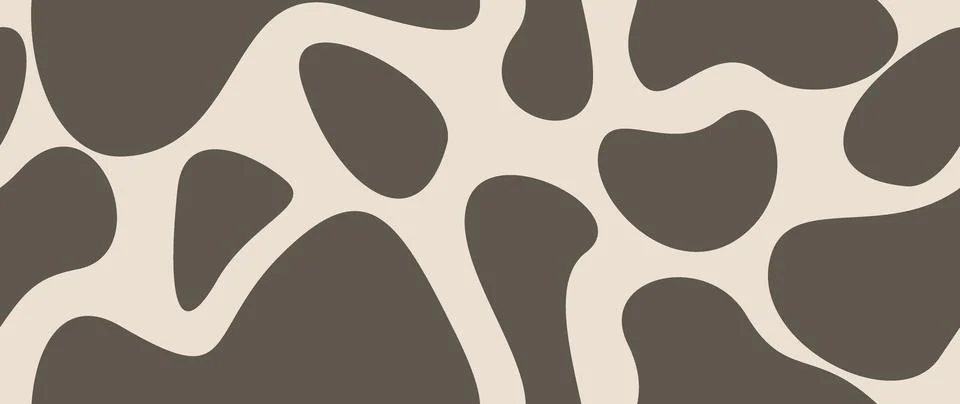 Vector illustration. Cow texture pattern. Animal skin pattern. Perfect for .. 库存插图
