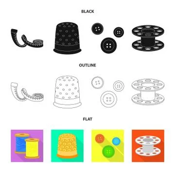 Vector illustration of craft and handcraft icon. Set of craft and industry Stock Illustration