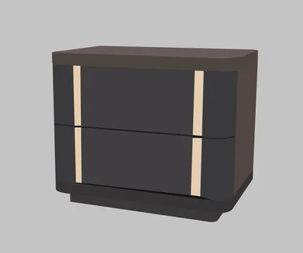 Vector illustration of cupboard. Stock Illustration