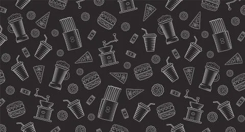 Vector illustration of a dark background Stock Illustration