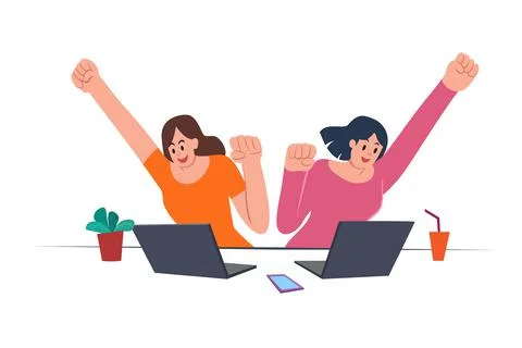 Vector illustration data communication. Stock Illustration