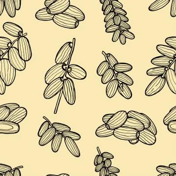 Vector illustration of dates 스톡 일러스트