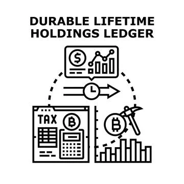 Vector illustration depicting the comprehensive process of managing digital a Stock Illustration