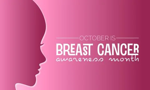 Vector illustration design concept of breast cancer awareness month observed  Stock Illustration
